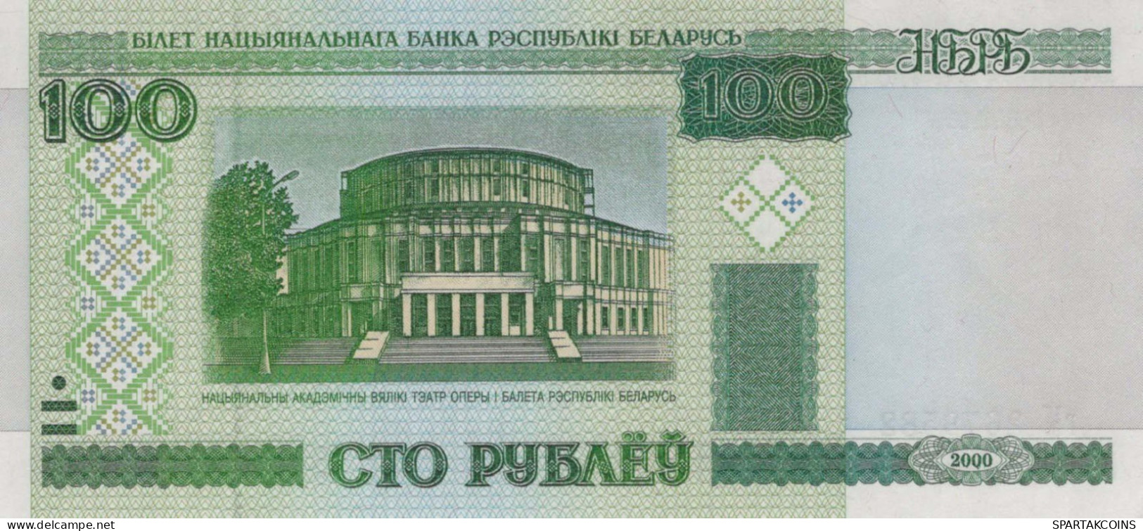 100 RUBLES 2000 BELARUS Papiergeld Banknote #PJ304 - [11] Emissions Locales