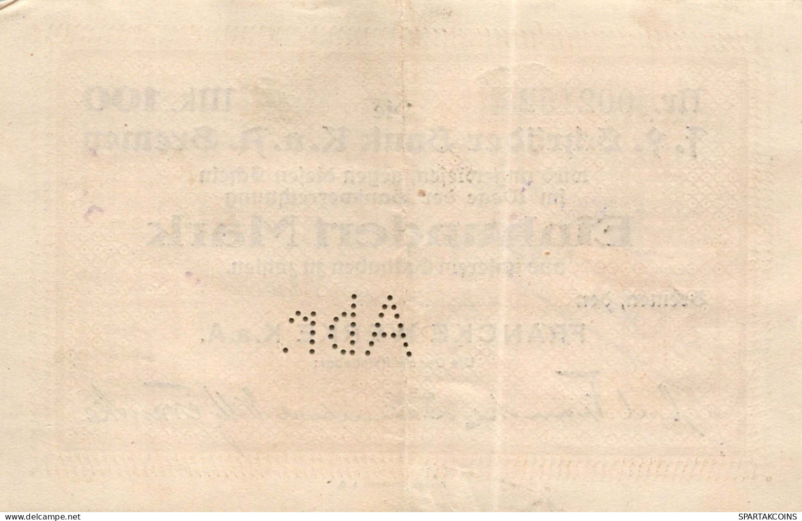 100 MARK 1923 Stadt BREMEN Bremen UNC DEUTSCHLAND Notgeld Papiergeld Banknote #PK753 - [11] Emisiones Locales