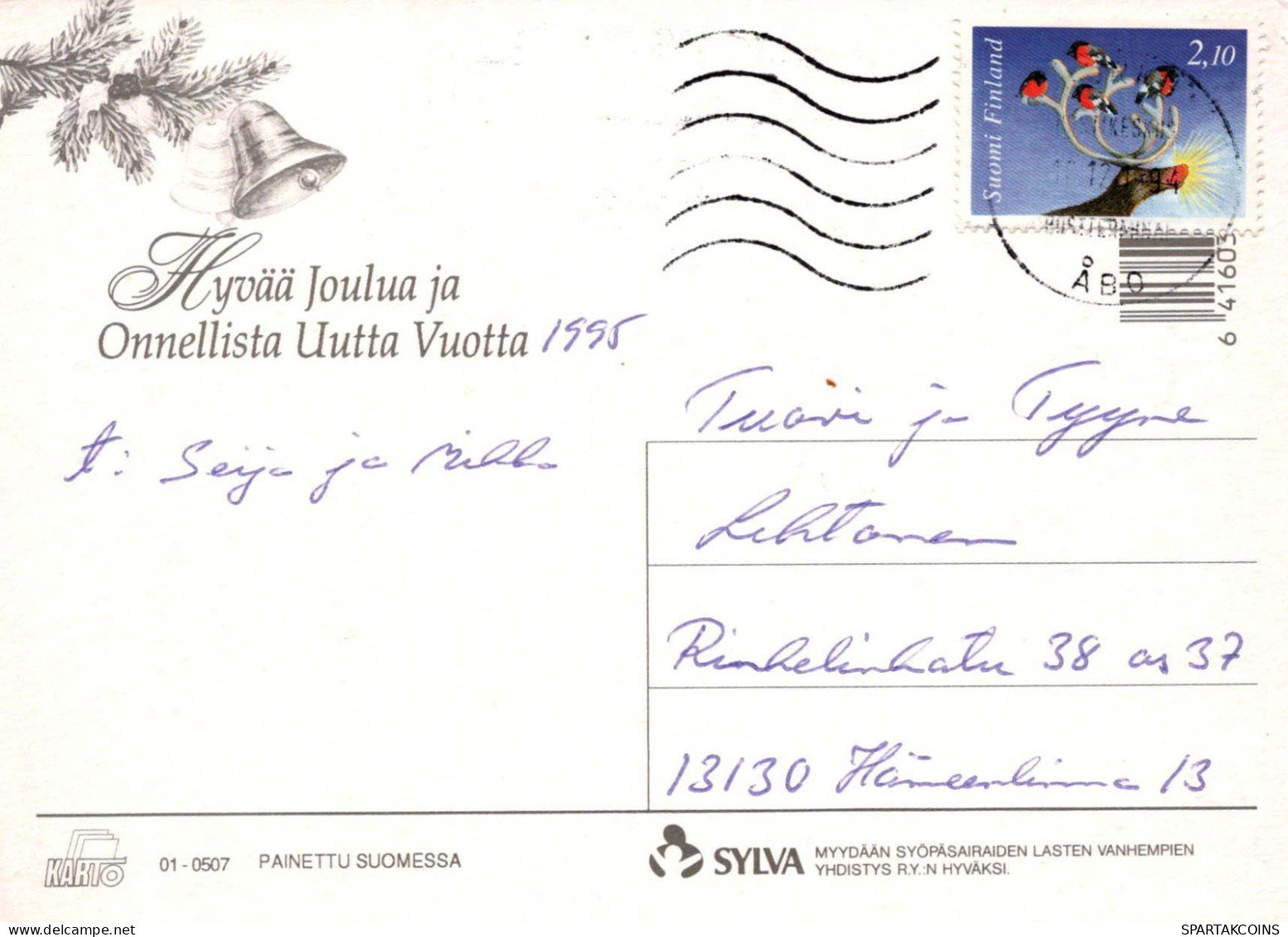 FLORES Vintage Tarjeta Postal CPSM #PAR792.ES - Blumen