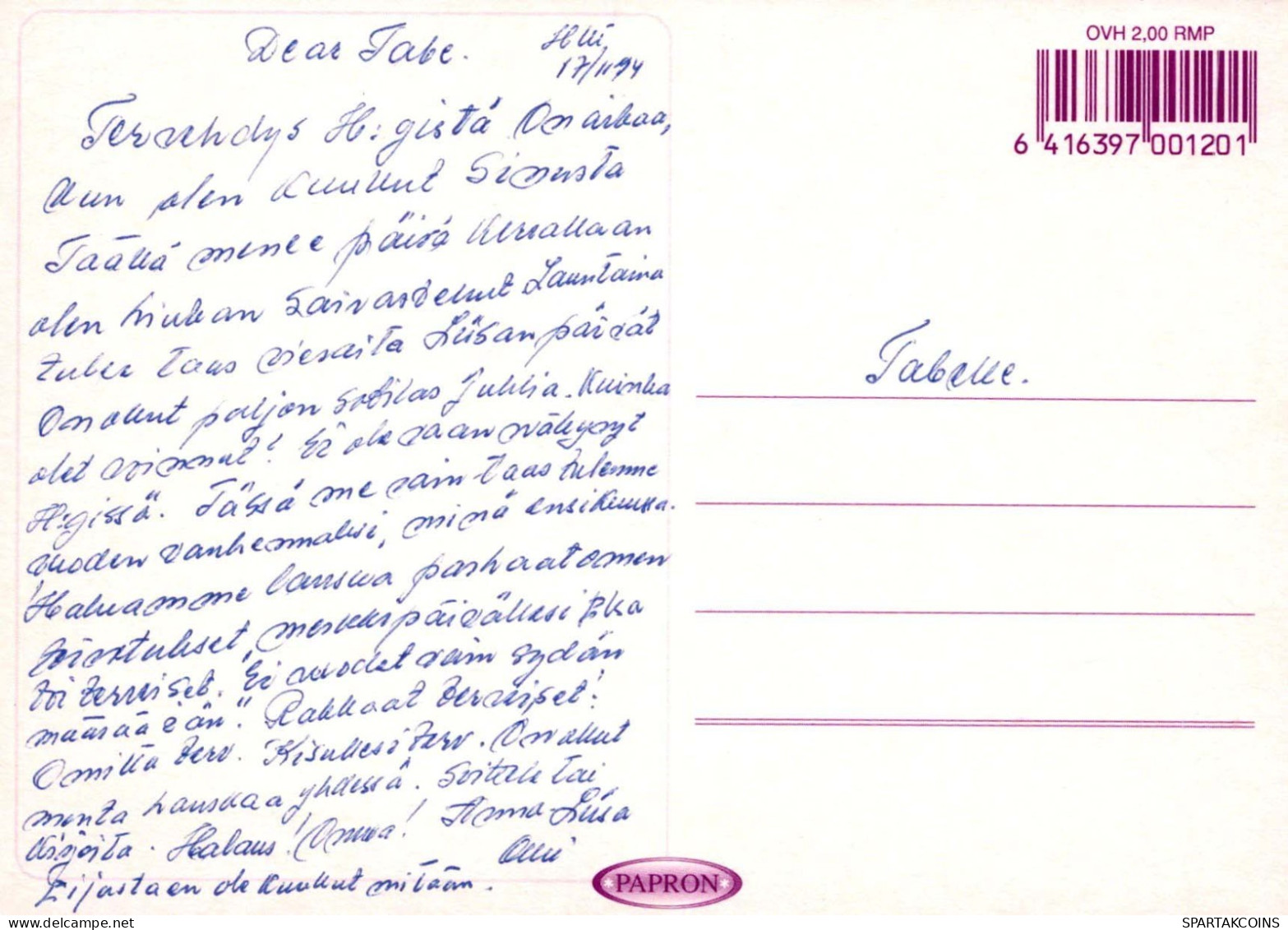 FLORES Vintage Tarjeta Postal CPSM #PAS033.ES - Flowers