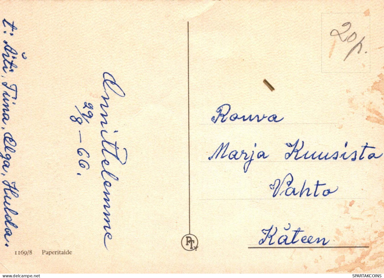 FLORES Vintage Tarjeta Postal CPSM #PAR972.ES - Blumen