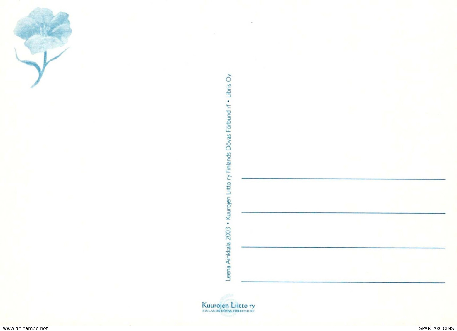 FLORES Vintage Tarjeta Postal CPSM #PAR552.ES - Fleurs