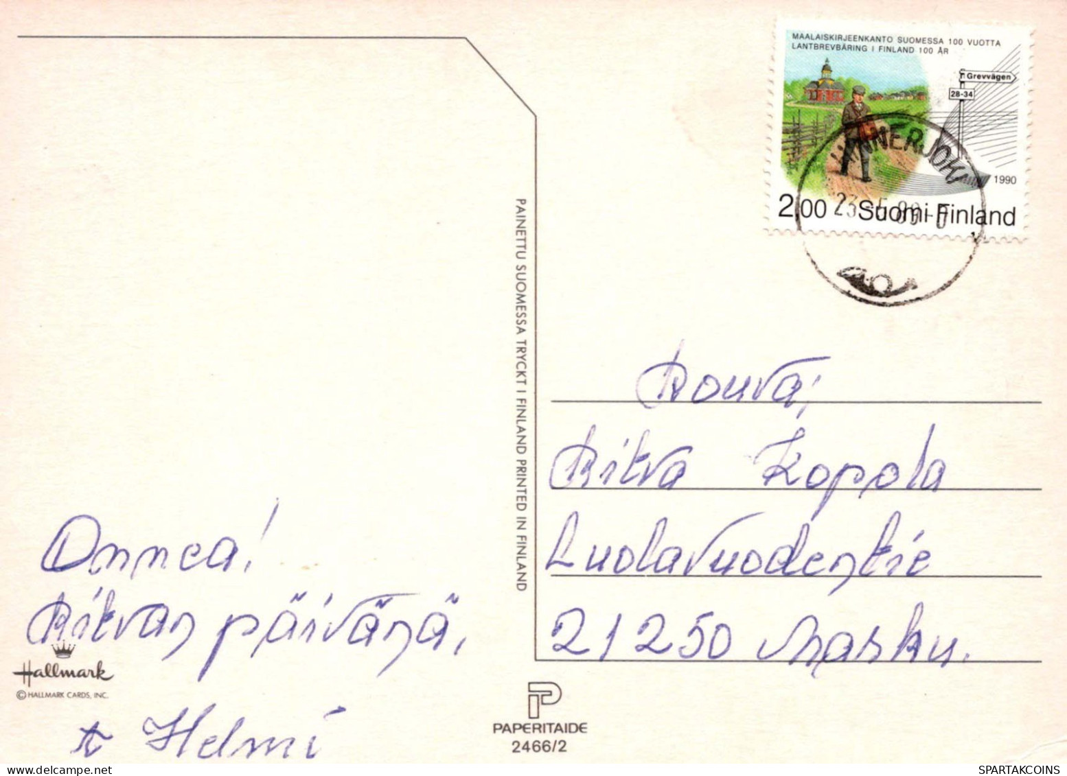 FLORES Vintage Tarjeta Postal CPSM #PAR131.ES - Fleurs