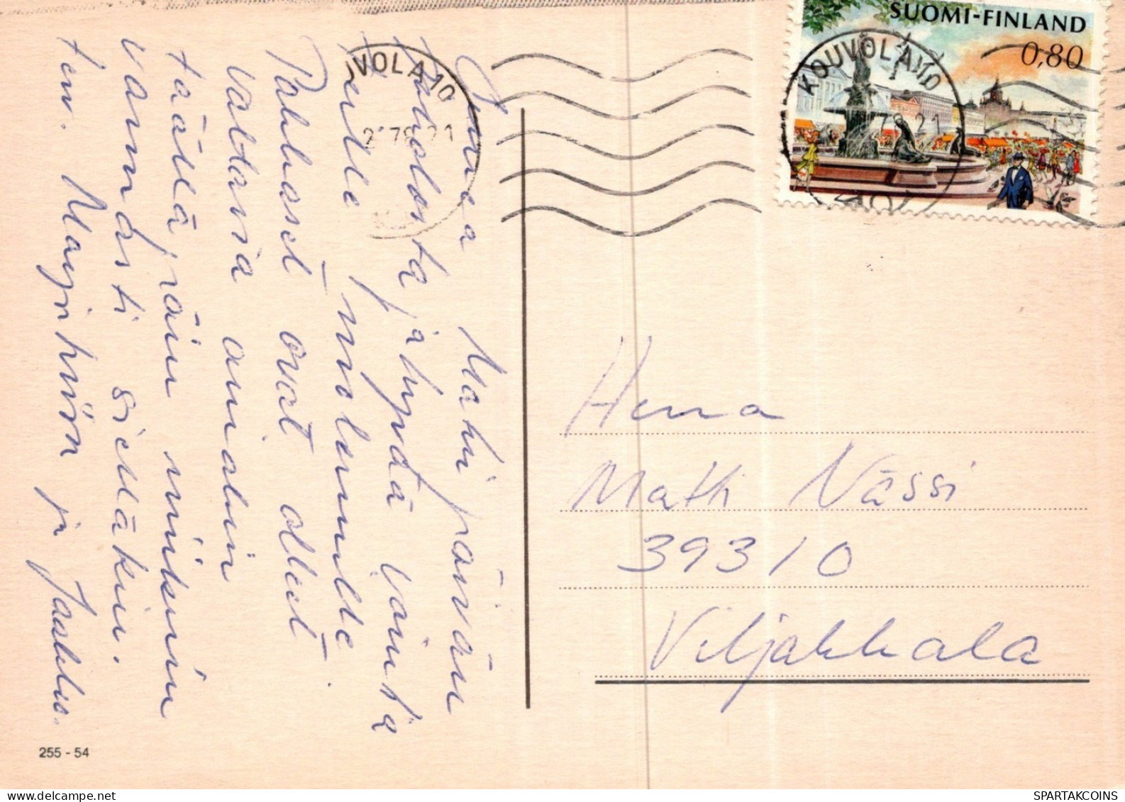 GATO GATITO Animales Vintage Tarjeta Postal CPSM #PAM111.ES - Chats