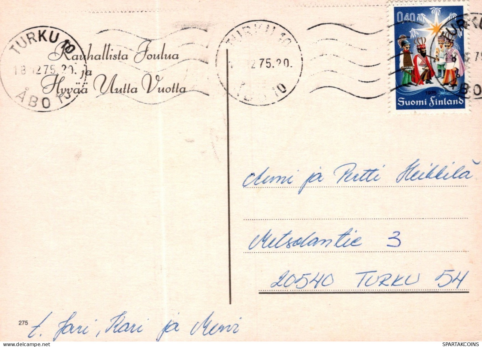 ÁNGEL NAVIDAD Vintage Tarjeta Postal CPSM #PAJ009.ES - Engel