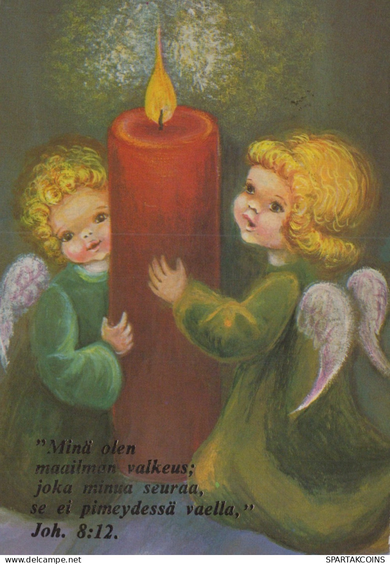 ÁNGEL NAVIDAD Vintage Tarjeta Postal CPSM #PAH633.ES - Engel