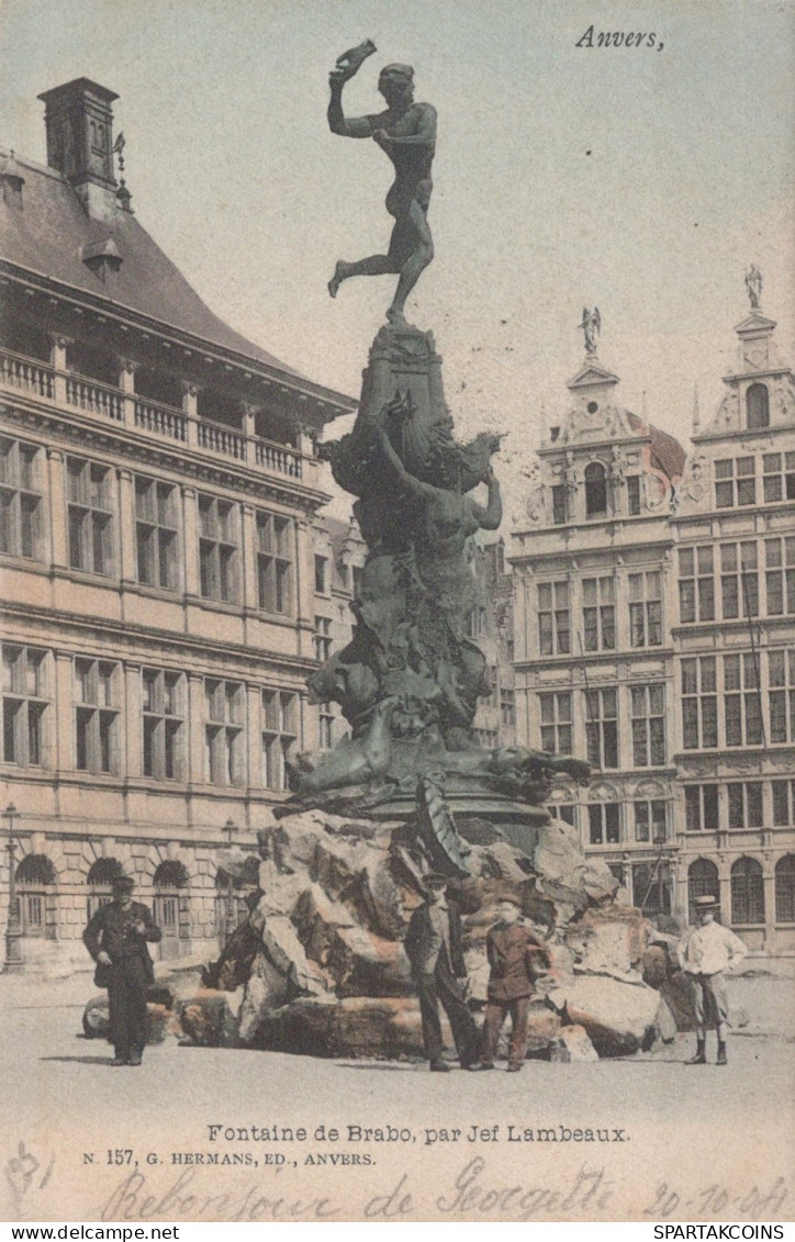 BELGIEN ANTWERPEN Postkarte CPA #PAD469.DE - Antwerpen