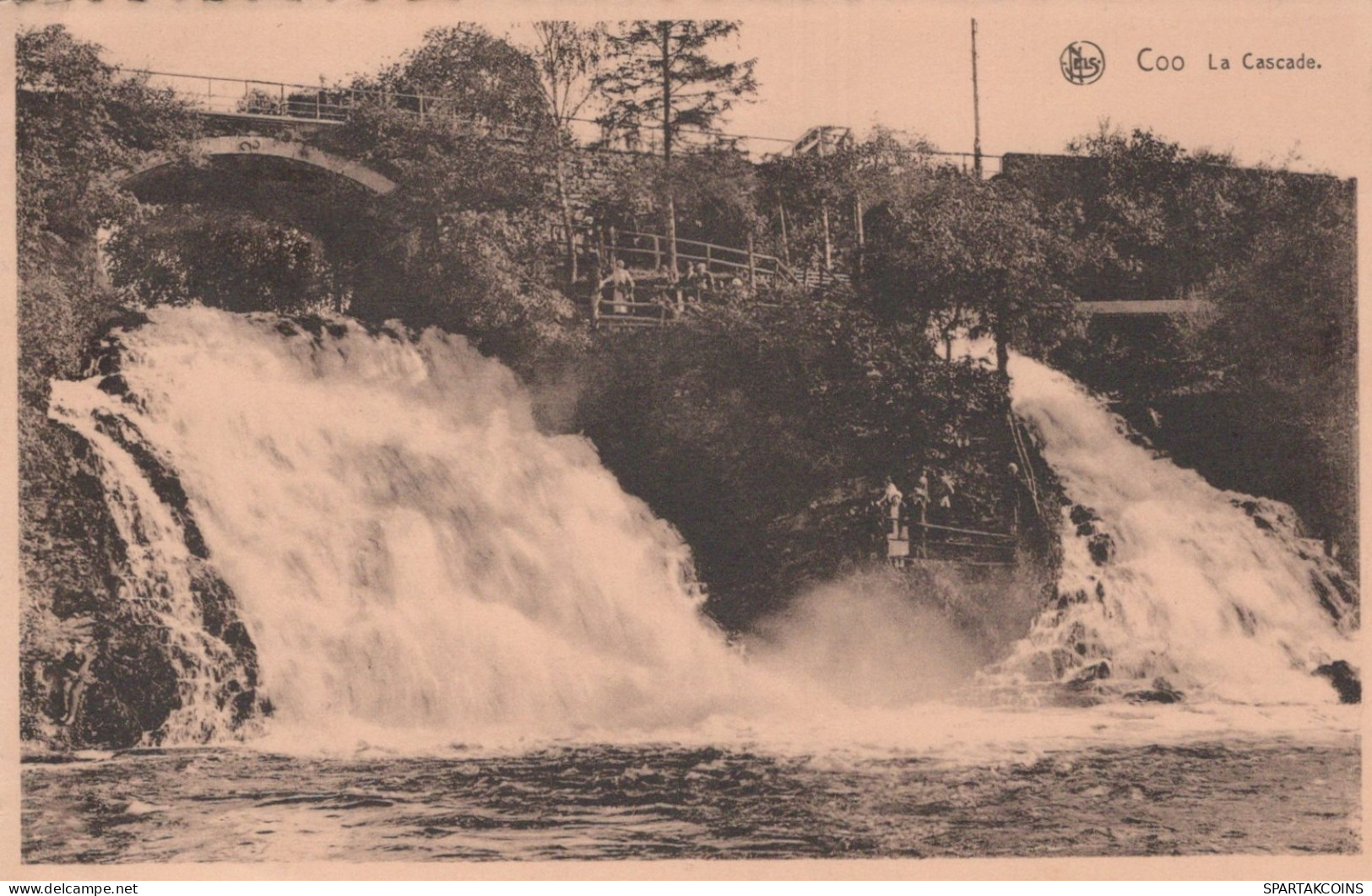 BELGIEN COO WASSERFALL Provinz Lüttich (Liège) Postkarte CPA #PAD147.DE - Stavelot