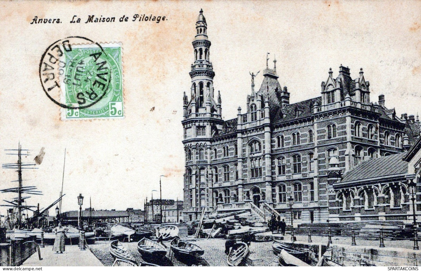 BELGIEN ANTWERPEN Postkarte CPA #PAD339.DE - Antwerpen