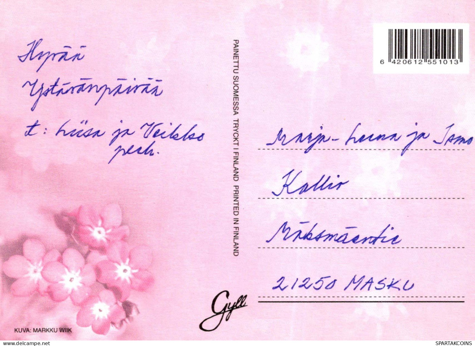 FLOWERS Vintage Ansichtskarte Postkarte CPSM #PBZ866.DE - Bloemen