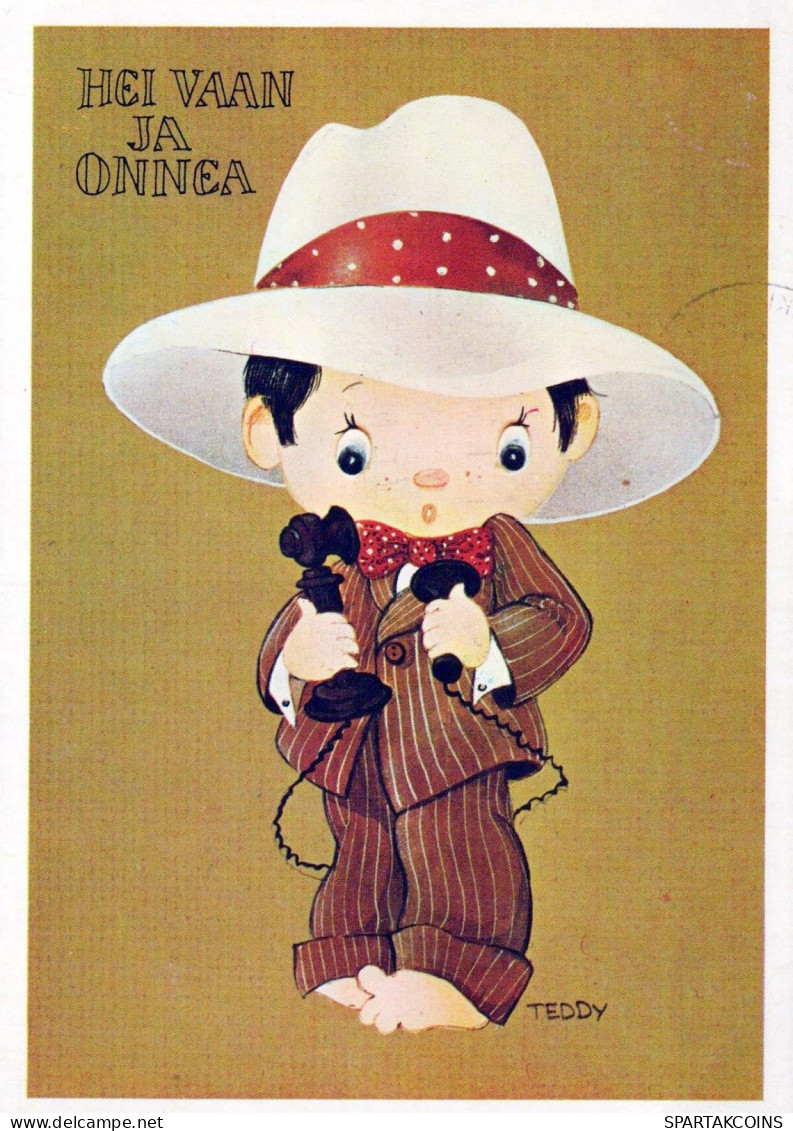 KINDER HUMOR Vintage Ansichtskarte Postkarte CPSM #PBV280.DE - Humorvolle Karten