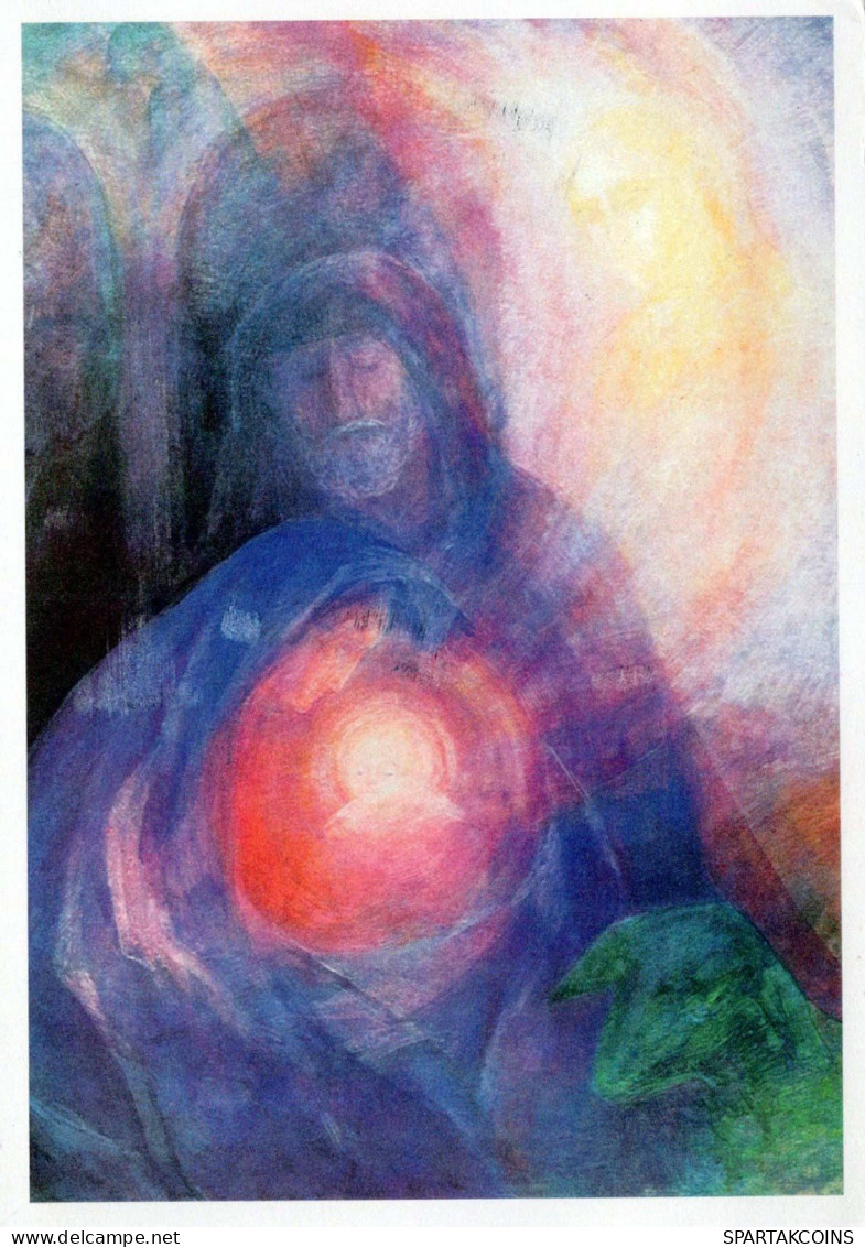 Jungfrau Maria Madonna Jesuskind Religion Vintage Ansichtskarte Postkarte CPSM #PBQ185.DE - Vierge Marie & Madones