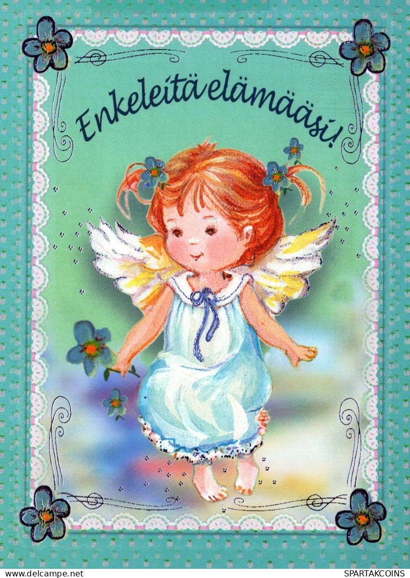 ENGEL Weihnachten Vintage Ansichtskarte Postkarte CPSM #PBP610.DE - Anges