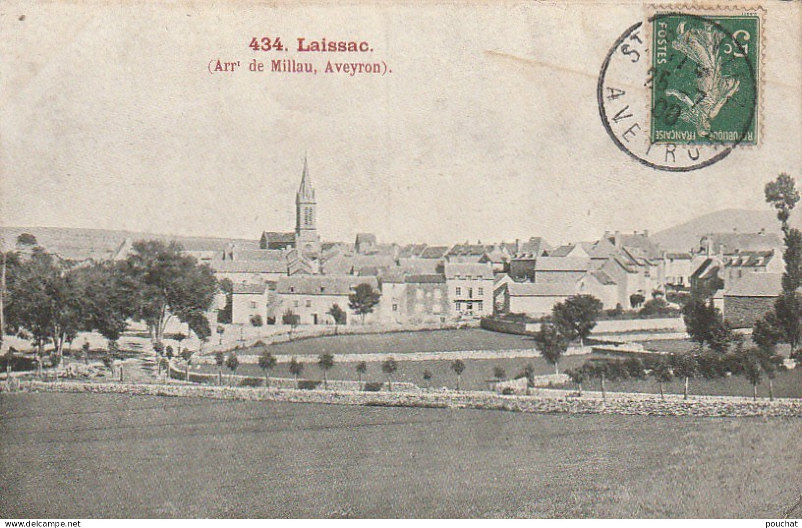 OP 22-(12) LAISSAC - ( ARRONDISSEMENT  DE MILLAU ) - 2 SCANS - Sonstige & Ohne Zuordnung