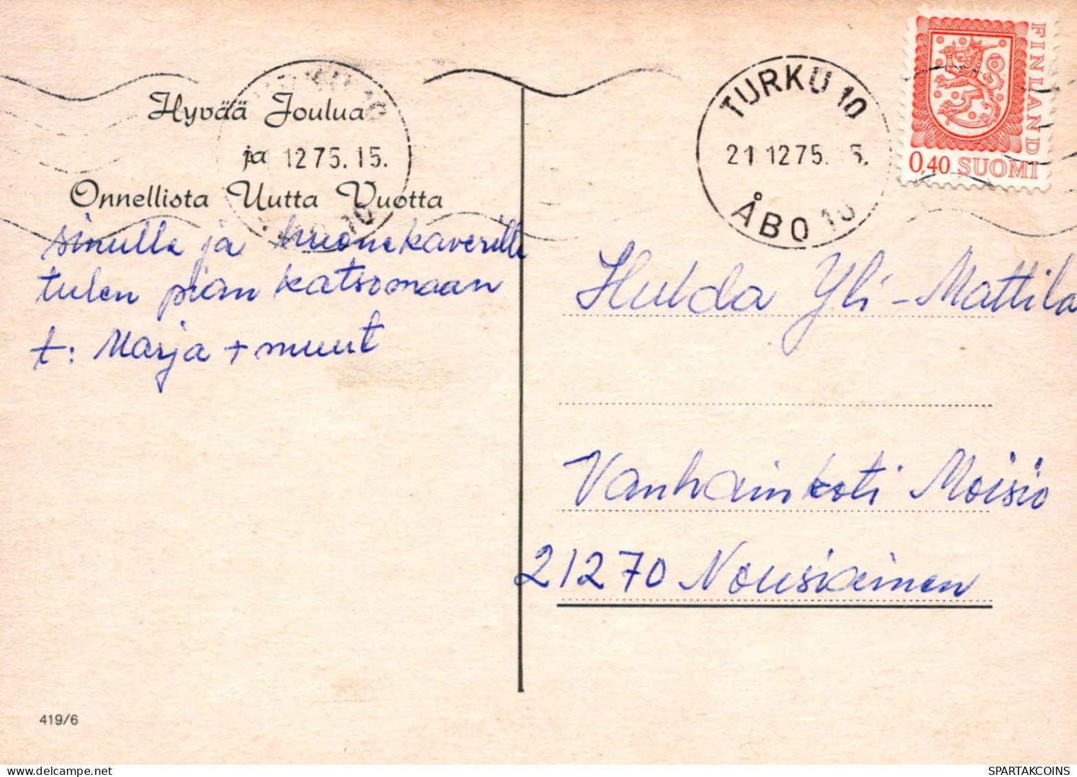 FLEURS Vintage Carte Postale CPSM #PAS394.FR - Blumen