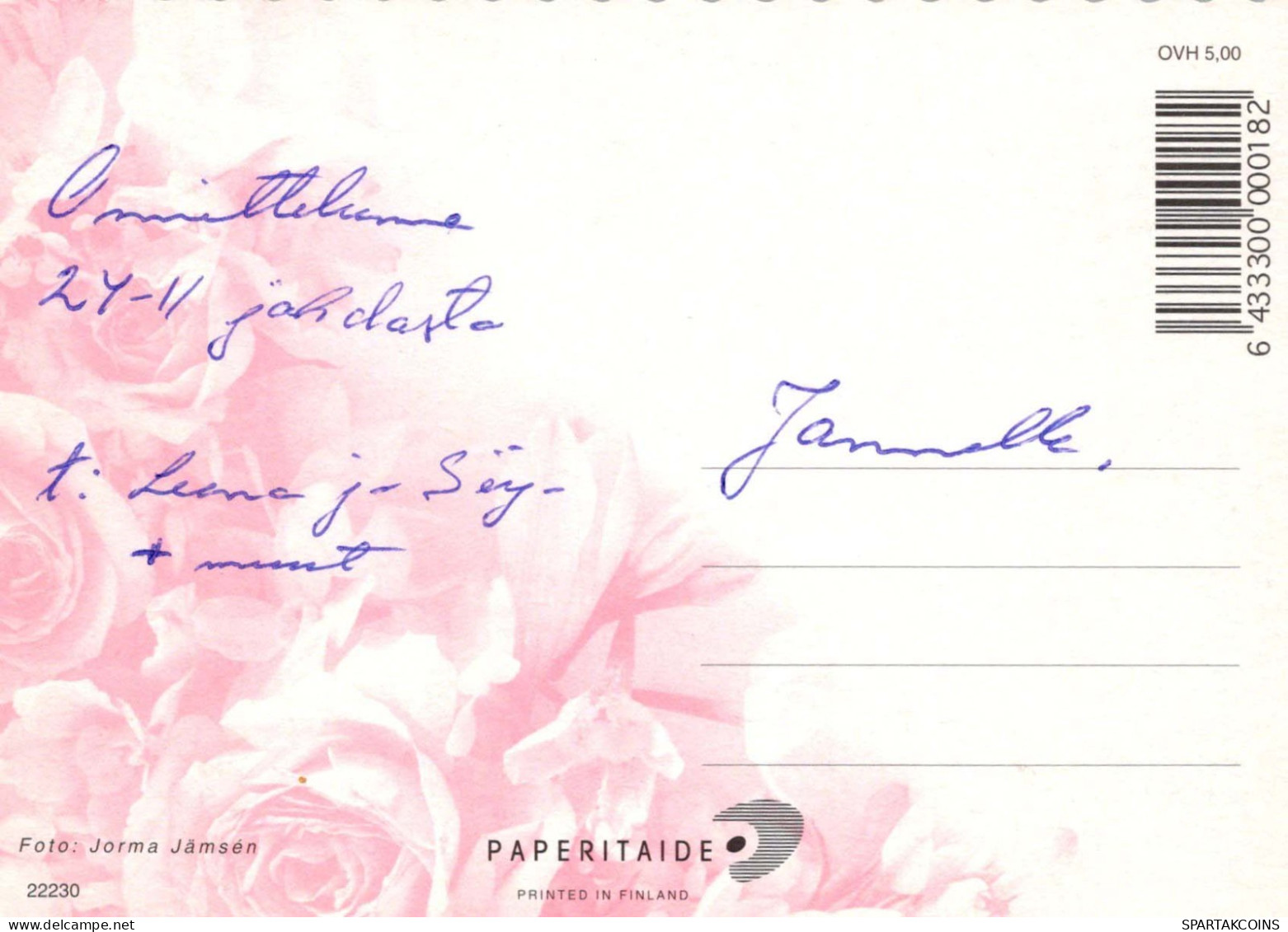 FLEURS Vintage Carte Postale CPSM #PAS577.FR - Flowers