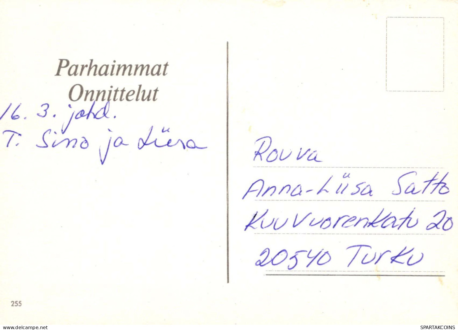 FLEURS Vintage Carte Postale CPSM #PAS214.FR - Blumen