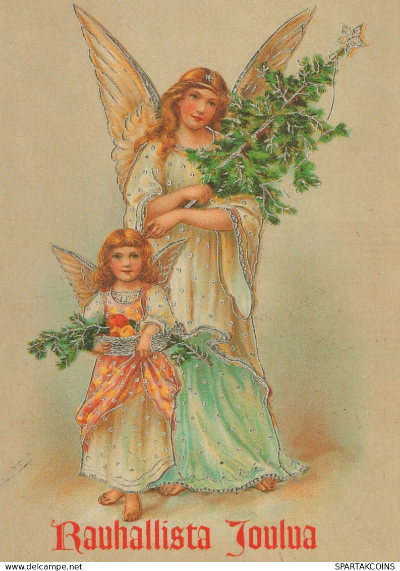 ANGE NOËL Vintage Carte Postale CPSM #PAH876.FR - Anges