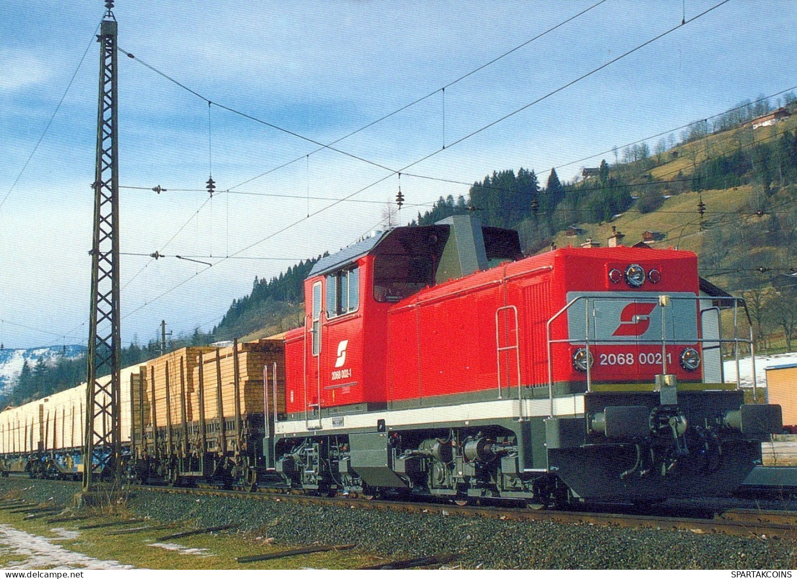 Transport FERROVIAIRE Vintage Carte Postale CPSM #PAA814.FR - Treni