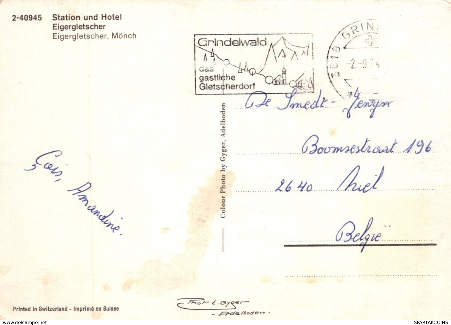 Transport FERROVIAIRE Vintage Carte Postale CPSM #PAA679.FR - Treinen