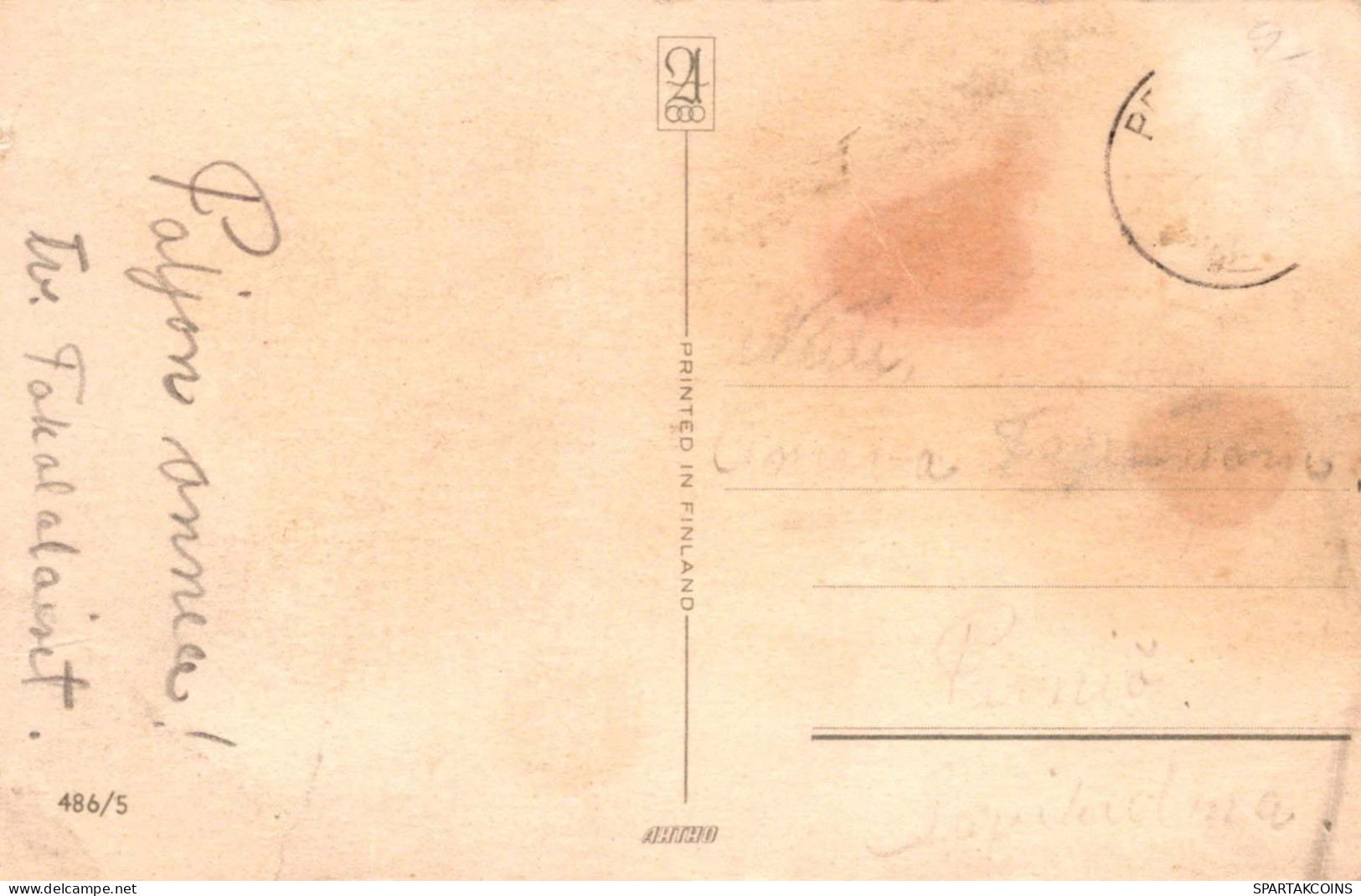 FLORES Vintage Tarjeta Postal CPSMPF #PKG098.ES - Fleurs