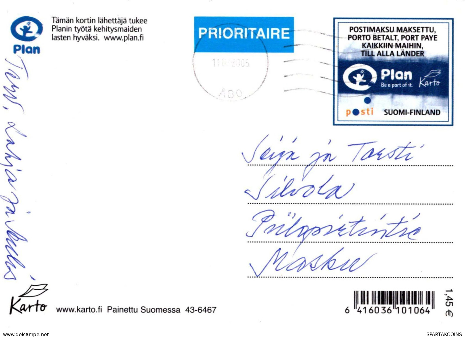 FLORES Vintage Tarjeta Postal CPSM #PBZ864.ES - Fleurs