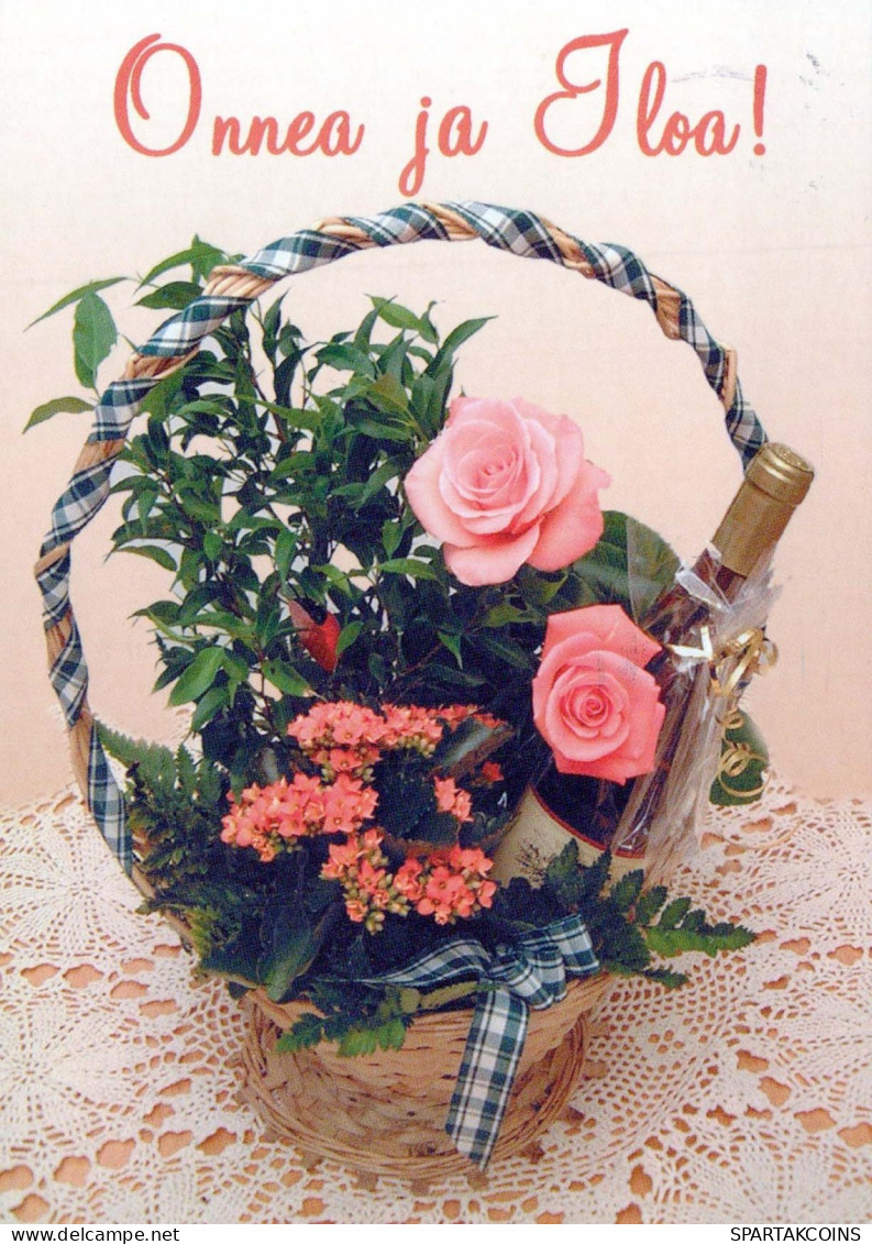 FLORES Vintage Tarjeta Postal CPSM #PBZ440.ES - Blumen