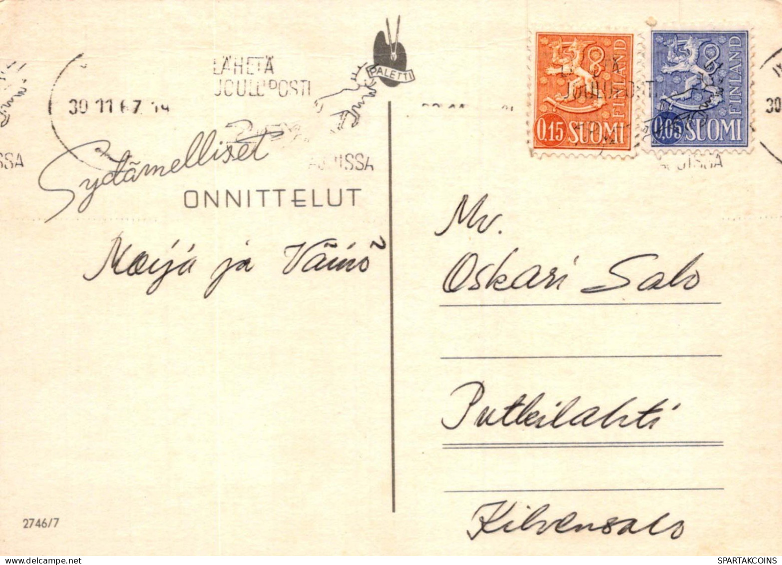 FLORES Vintage Tarjeta Postal CPSM #PBZ380.ES - Bloemen
