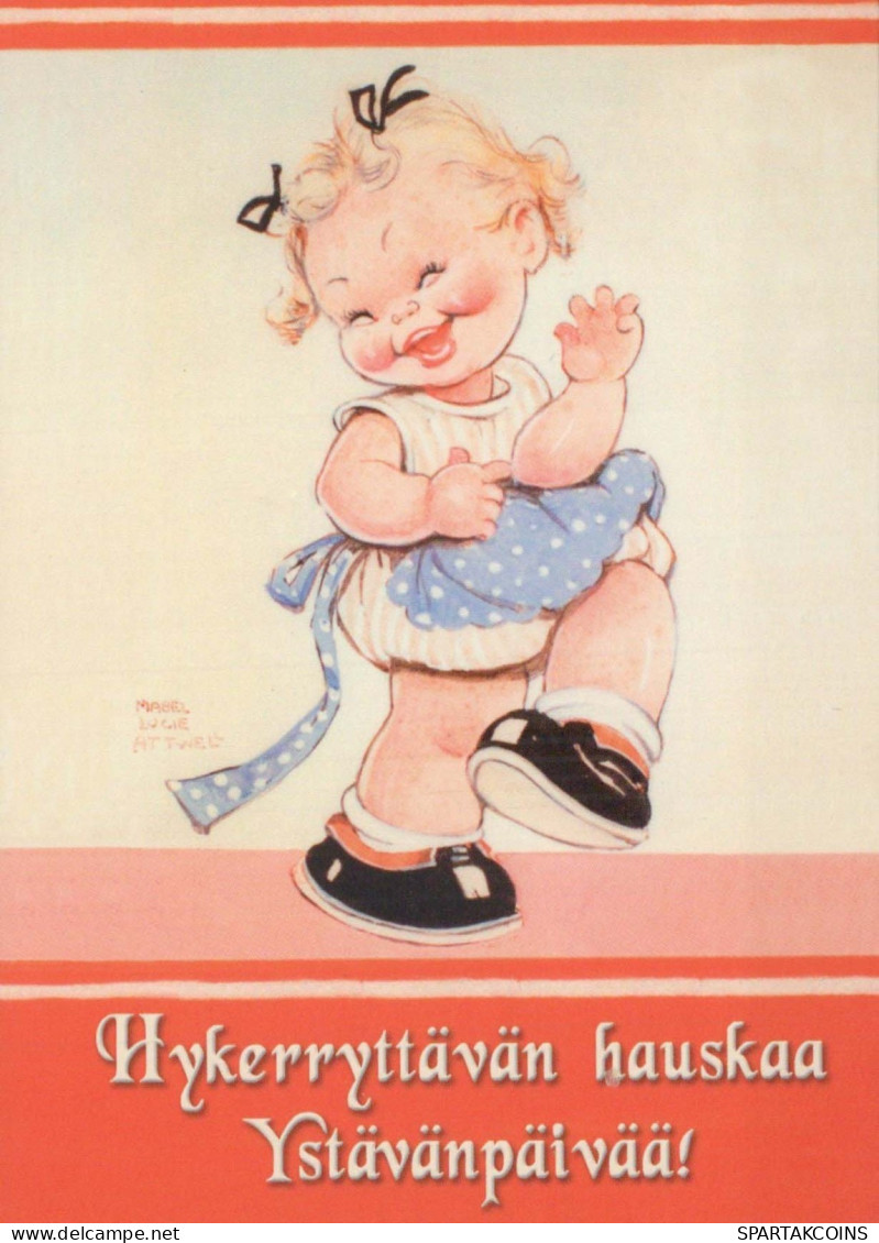 NIÑOS HUMOR Vintage Tarjeta Postal CPSM #PBV156.ES - Humorvolle Karten