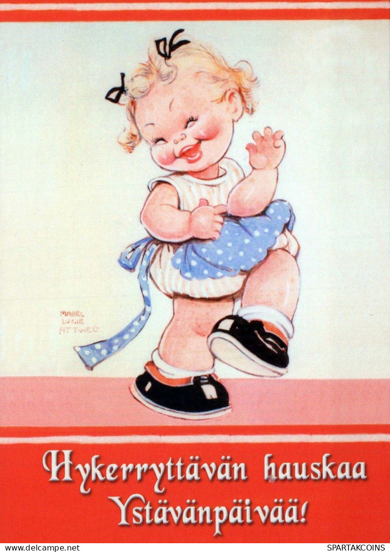 NIÑOS HUMOR Vintage Tarjeta Postal CPSM #PBV156.ES - Tarjetas Humorísticas