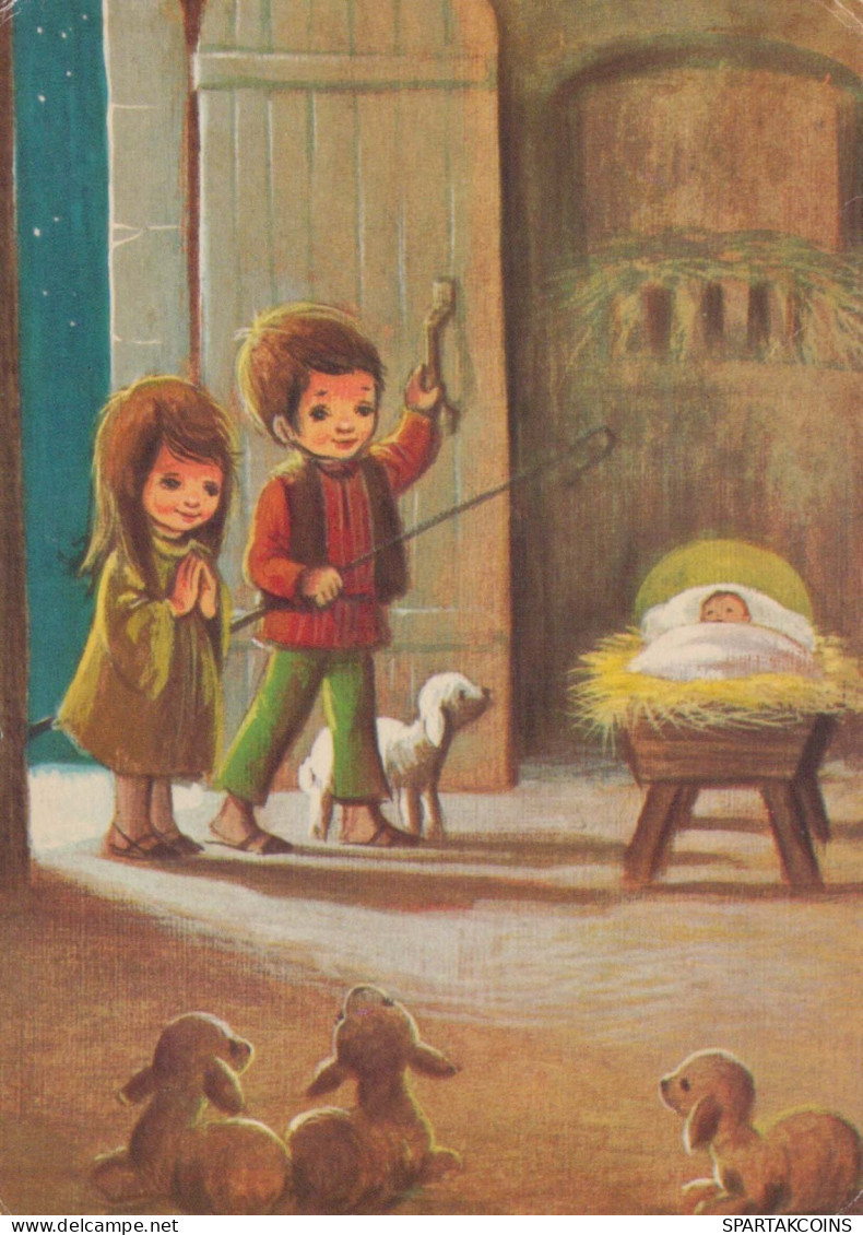 NIÑOS NIÑOS Escena S Paisajes Vintage Tarjeta Postal CPSM #PBU292.ES - Scene & Paesaggi