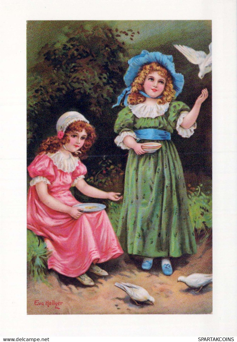 NIÑOS NIÑOS Escena S Paisajes Vintage Tarjeta Postal CPSM #PBT184.ES - Scènes & Paysages