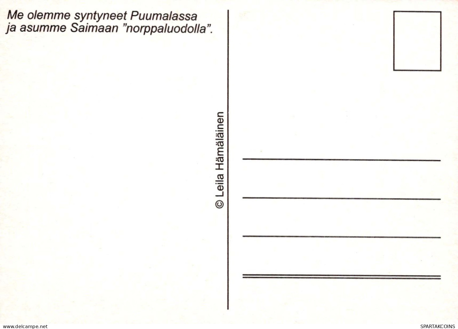 SELLO Animales Vintage Tarjeta Postal CPSM #PBS651.ES - Sonstige & Ohne Zuordnung