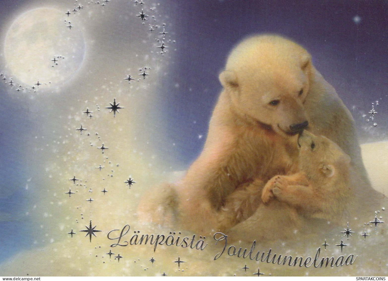 OSO Animales Vintage Tarjeta Postal CPSM #PBS218.ES - Ours