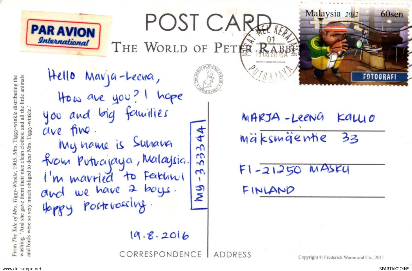 RATÓN Animales Vintage Tarjeta Postal CPSM #PBR291.ES - Other & Unclassified