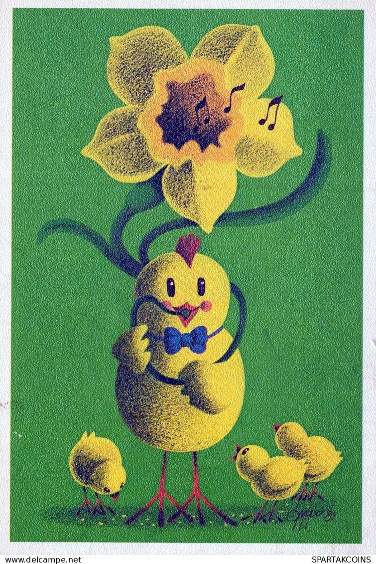 PÁJARO Animales Vintage Tarjeta Postal CPSM #PBR615.ES - Birds