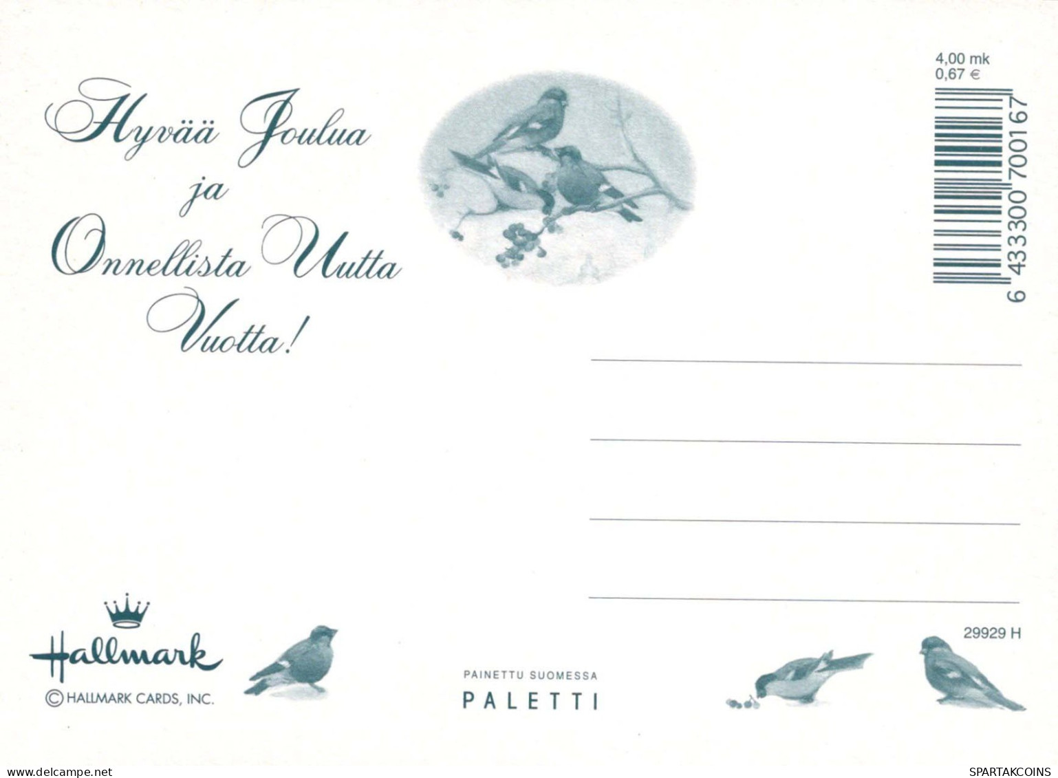PERRO Animales Vintage Tarjeta Postal CPSM #PBQ644.ES - Chiens