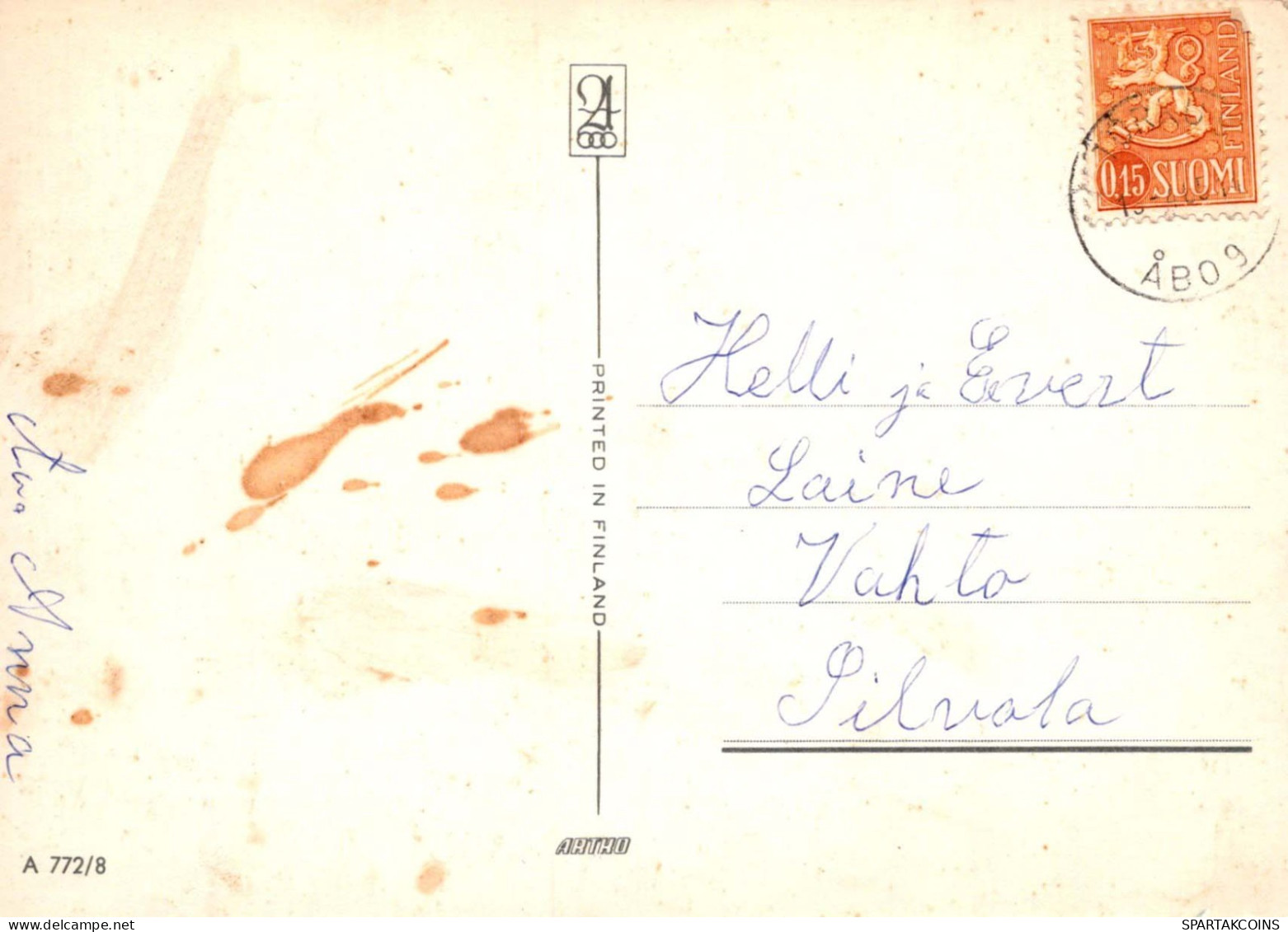 PASCUA HUEVO Vintage Tarjeta Postal CPSM #PBO162.ES - Easter
