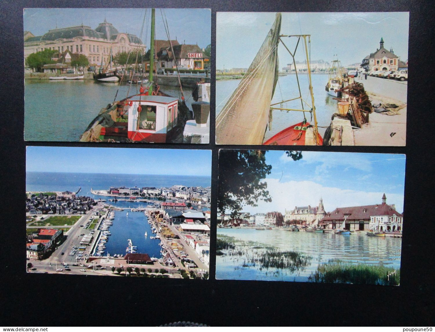 CP 14 Calvados TROUVILLE DEAUVILLE - Lot De 4 Cartes Postales - Trouville