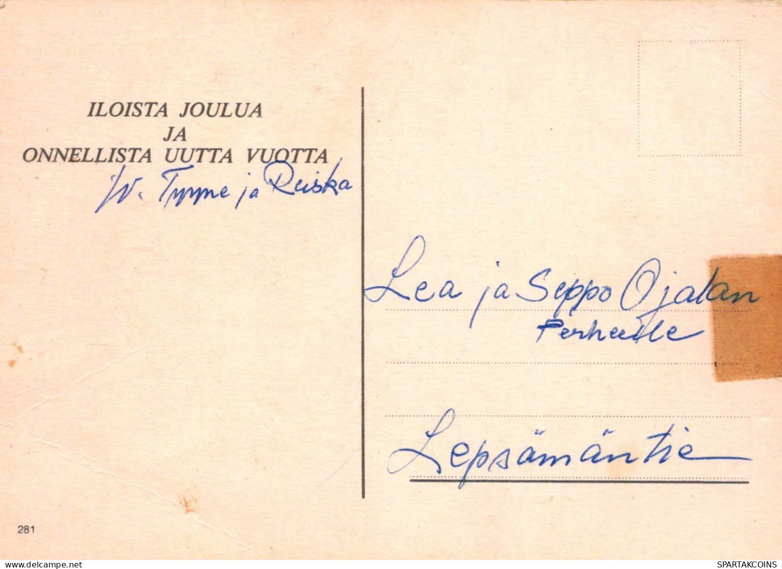 NIÑOS Escena Paisaje Vintage Tarjeta Postal CPSM #PBB385.ES - Scene & Paesaggi