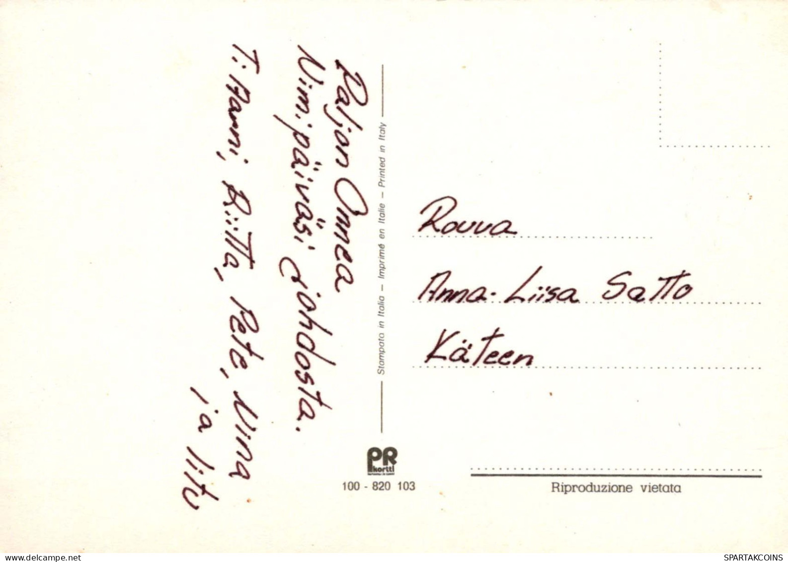 FLOWERS Vintage Postcard CPSM #PAS212.GB - Bloemen