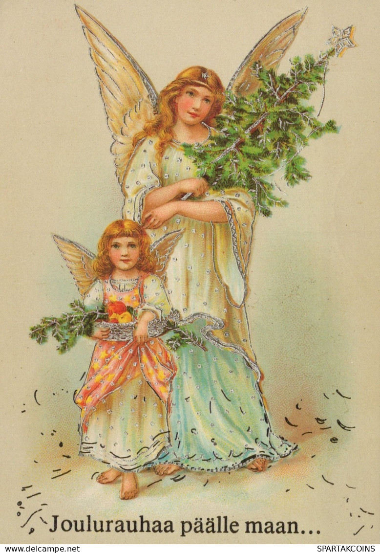 ANGEL CHRISTMAS Holidays Vintage Postcard CPSM #PAH874.GB - Engel