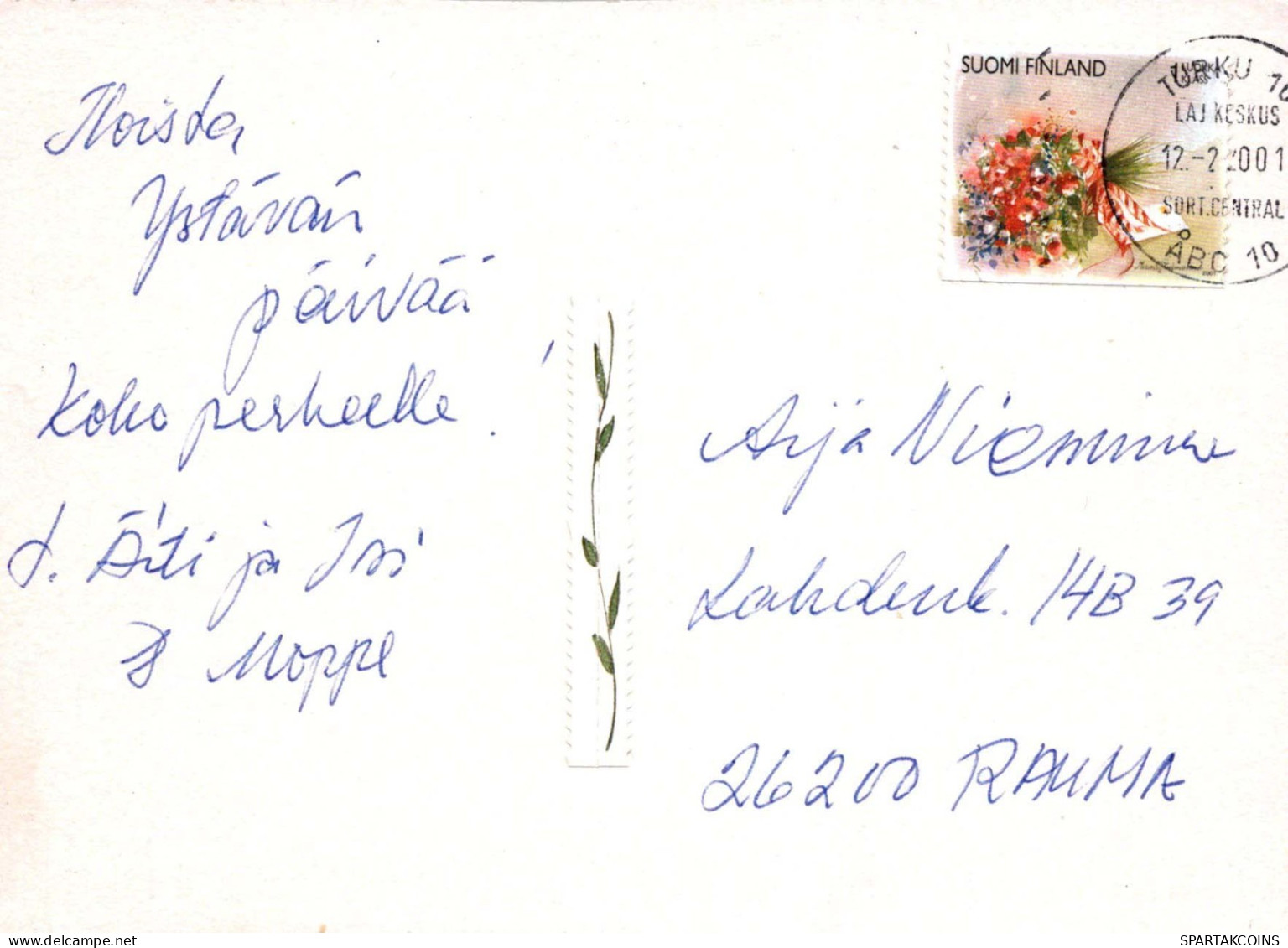 FLEURS Vintage Carte Postale CPSM #PBZ865.FR - Flowers