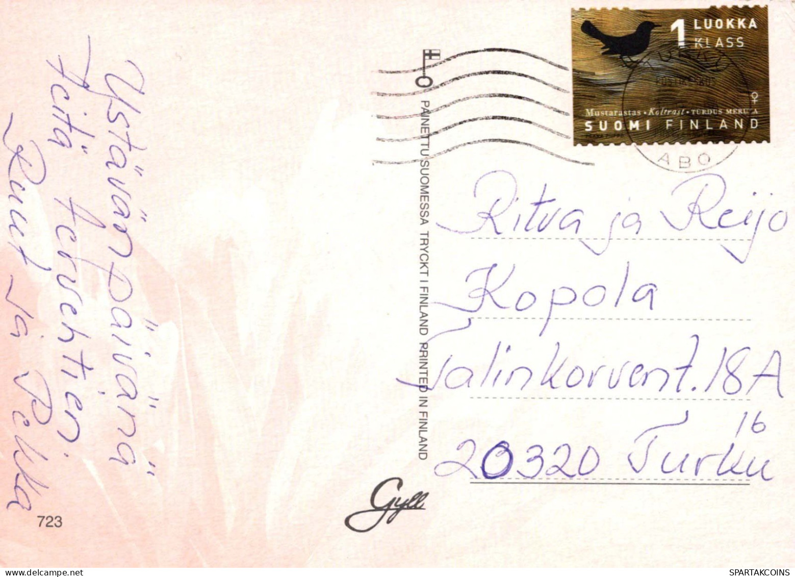 FLEURS Vintage Carte Postale CPSM #PBZ743.FR - Bloemen