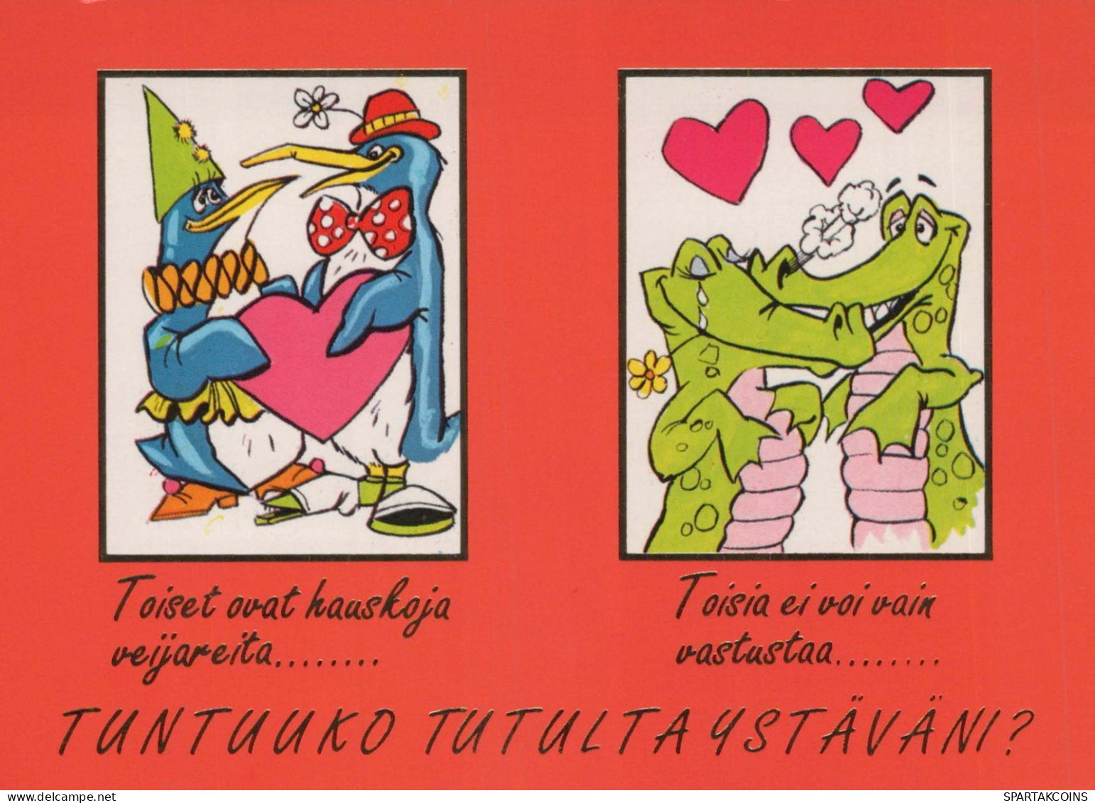 HUMOUR DESSIN ANIMÉ Vintage Carte Postale CPSM #PBV708.FR - Humour
