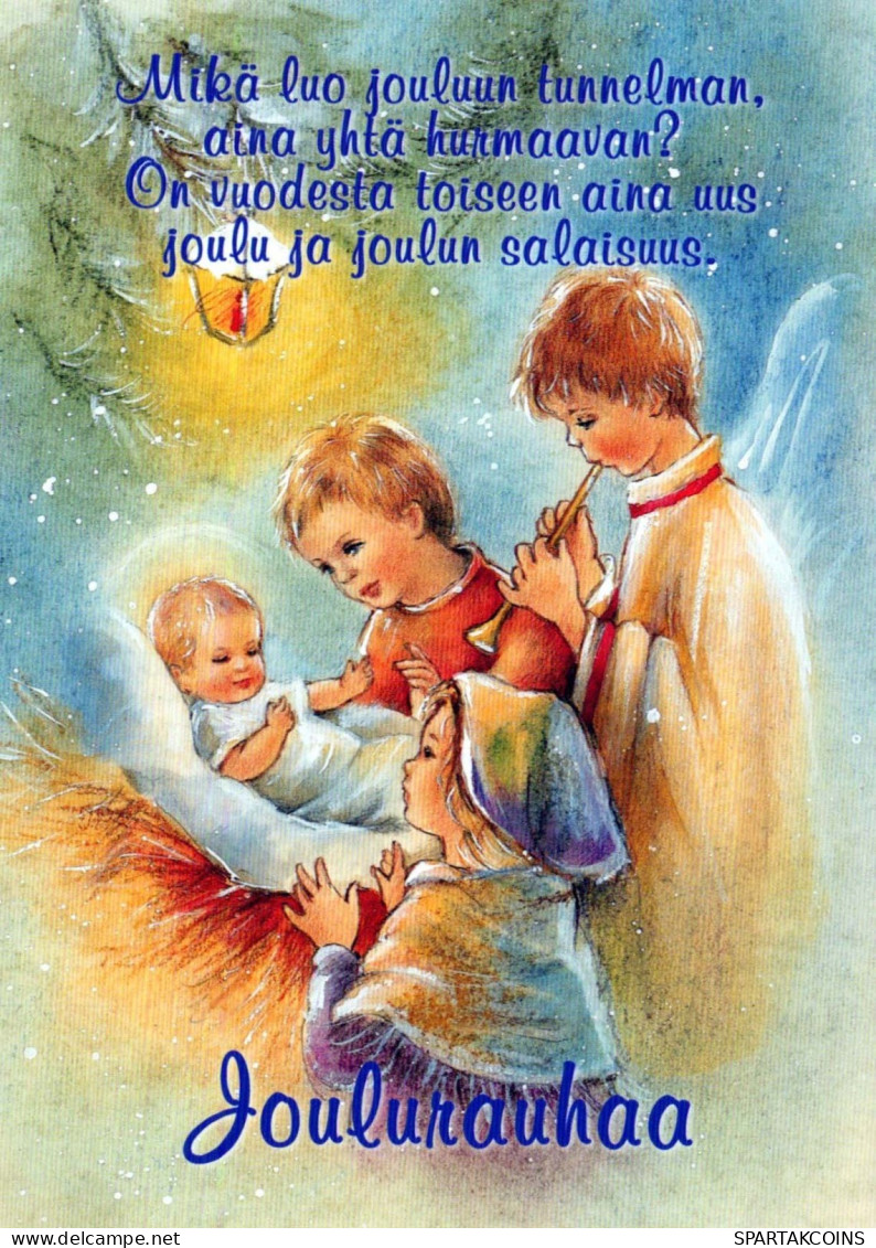 ENFANTS ENFANTS Scène S Paysages Vintage Carte Postale CPSM #PBU293.FR - Scene & Paesaggi