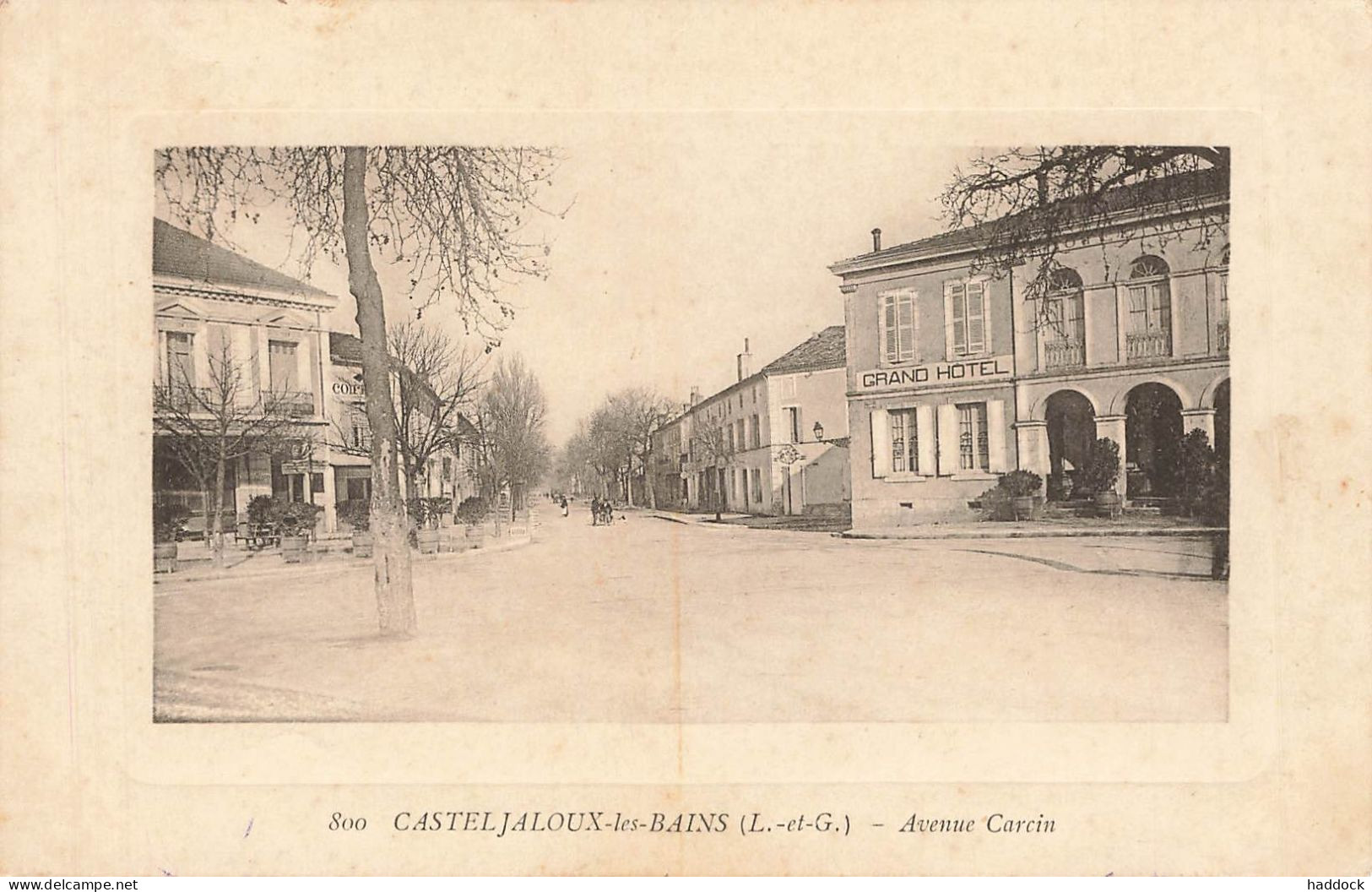 CASTELJALOUX LES BAINS : AVENUE CARCIN - Casteljaloux