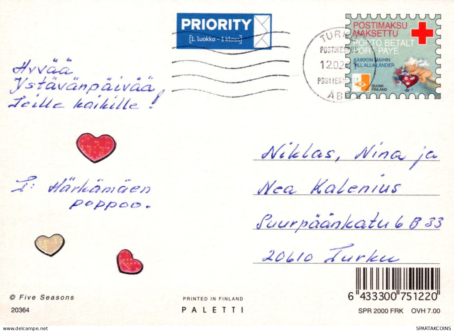 CHIEN Animaux Vintage Carte Postale CPSM #PBQ444.FR - Chiens