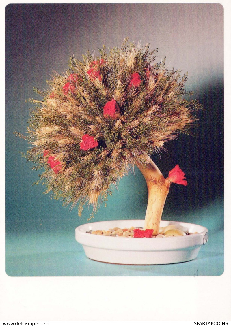 FIORI Vintage Cartolina CPSM #PAR615.IT - Fleurs