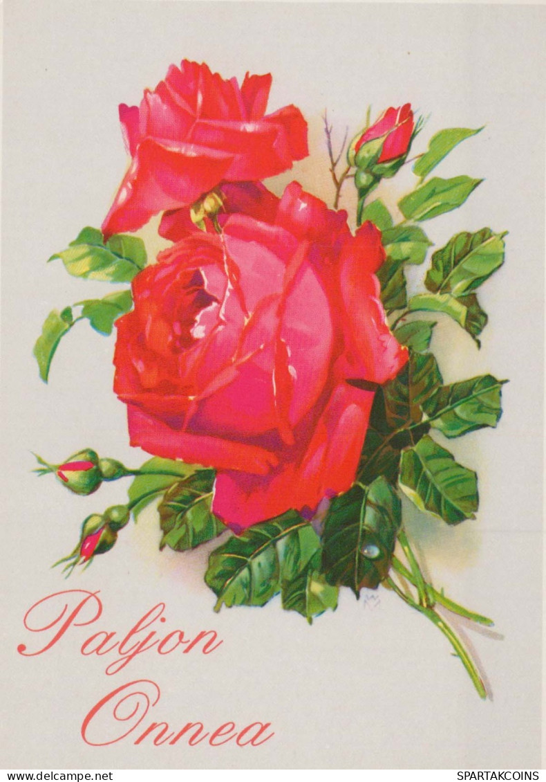 FIORI Vintage Cartolina CPSM #PAS096.IT - Bloemen